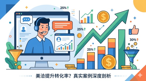 美洽能提升转化率吗？真实案例效果如何？